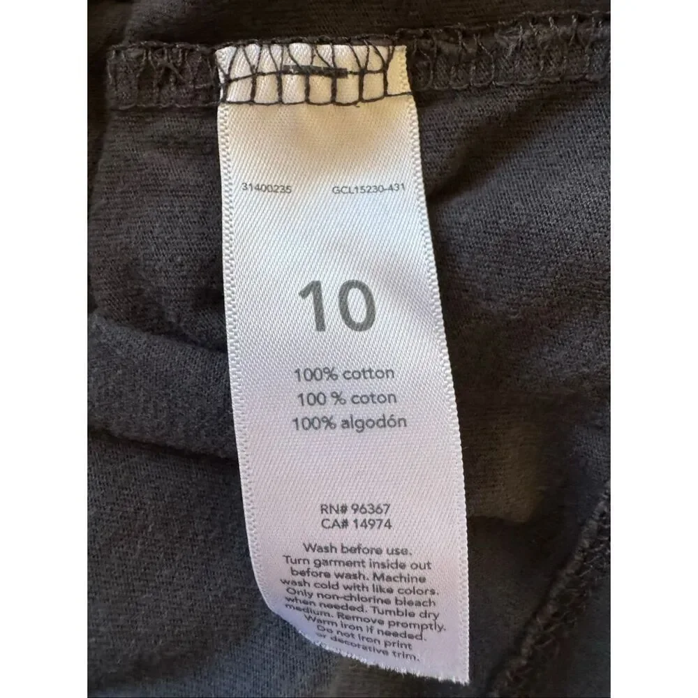 Osh kosh varsity crew neck tee shirt fuzzy words